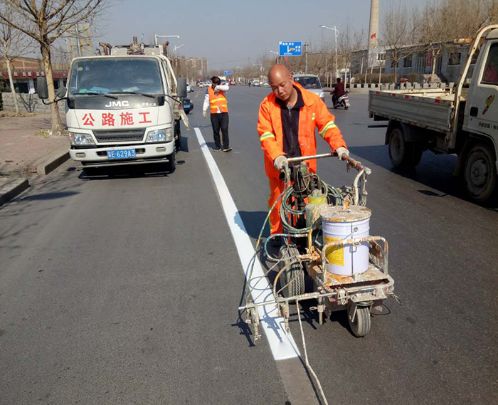 熱熔、冷噴標線 (4)